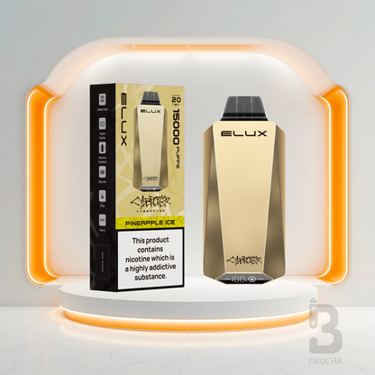 Jednorazówki - E papieros - Polska - Elux - Cyberover - 15K - Pineapple Ice - Najtańsze