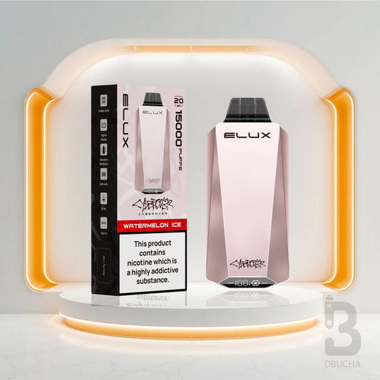 Jednorazówki - E papieros - Polska - Elux - Cyberover - 15K - Watermelon Ice - Najtańsze