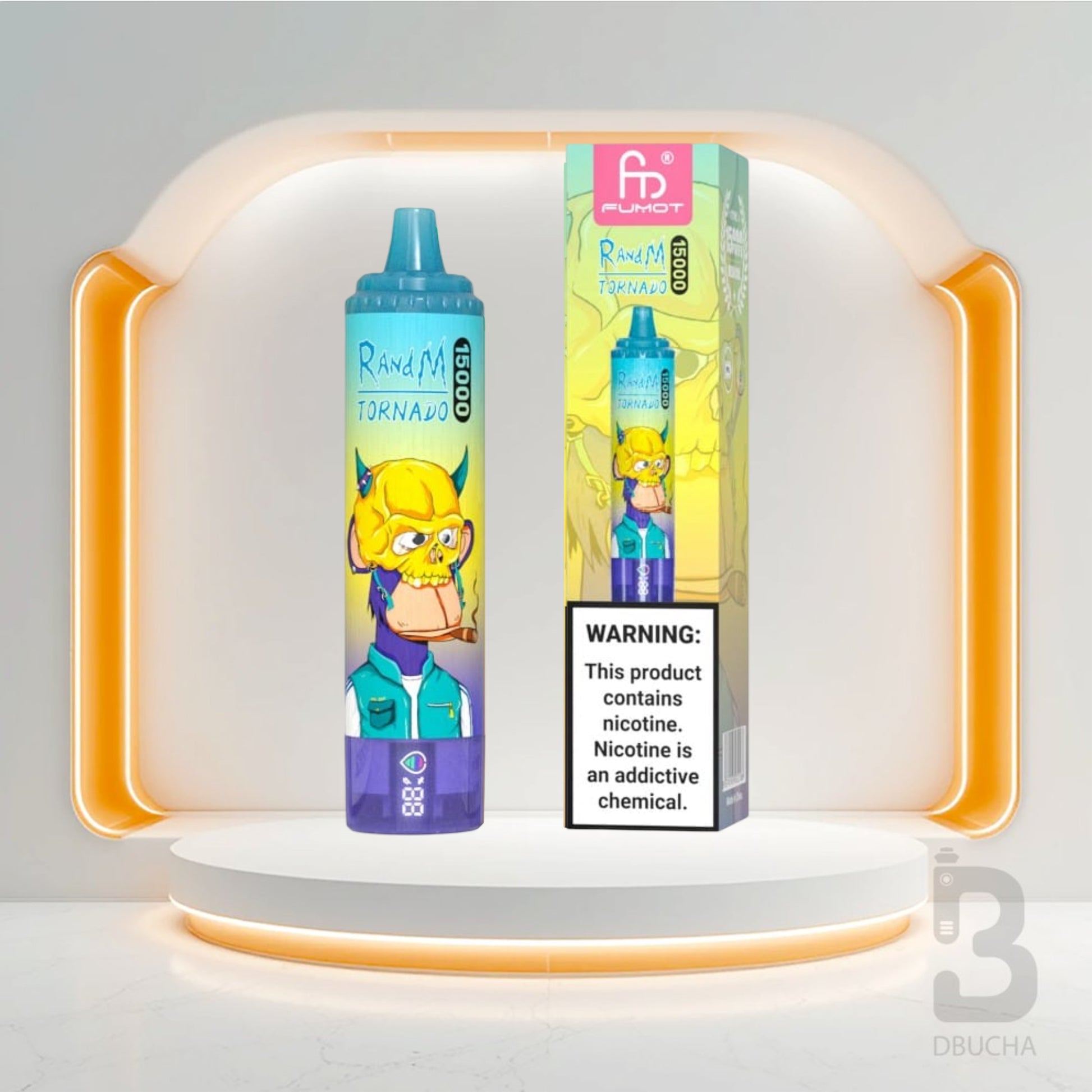 Jednorazówki - E papieros - Polska - Fumot - Tornado - 15K - Grape Ice - Najtańsze