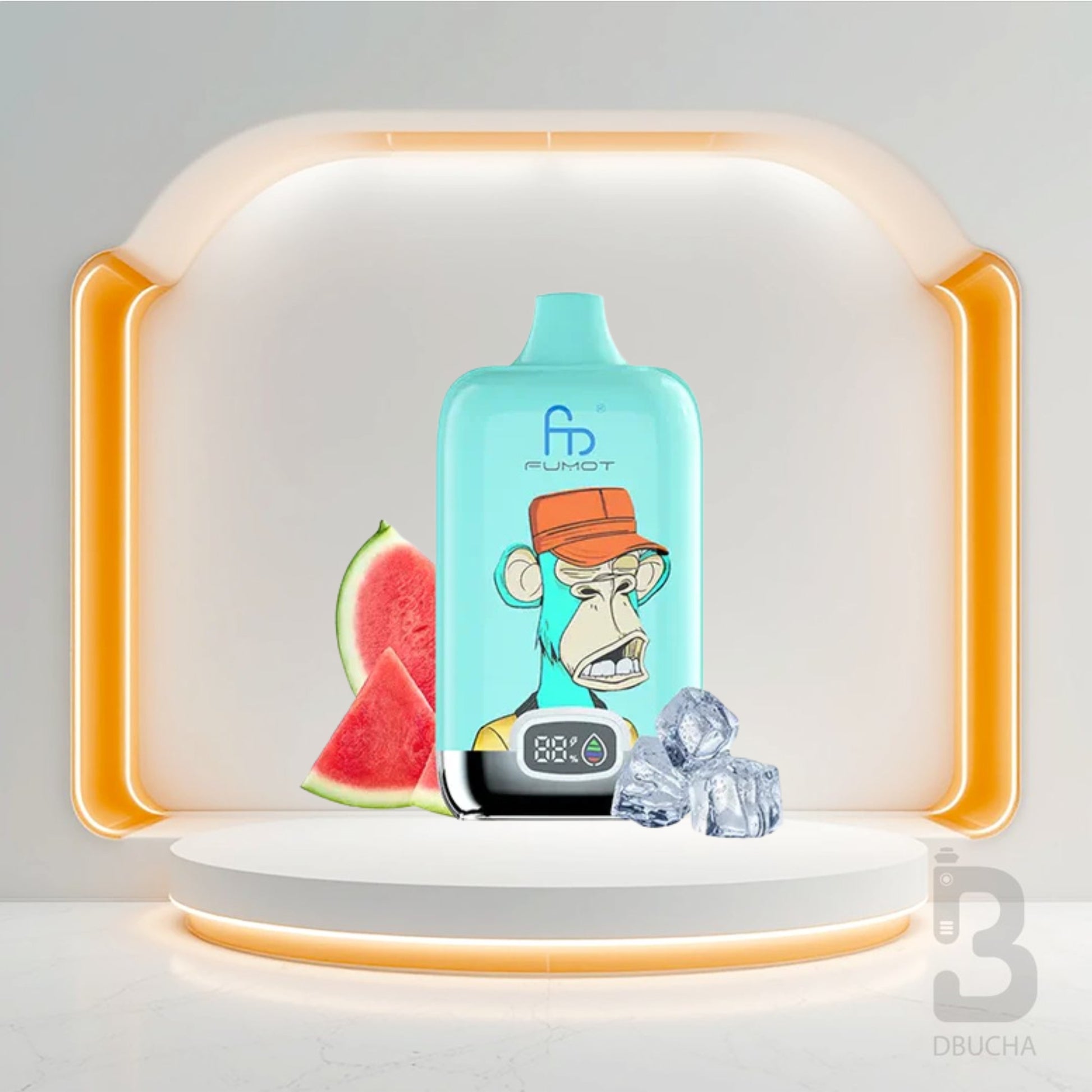 Jednorazówki - E papieros - Polska - Fumot - Digital Box - 12K - Lush Ice - Najtańsze