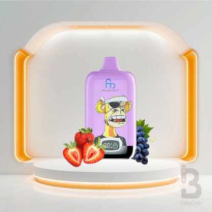 Jednorazówki - E papieros - Polska - Fumot - Digital Box - 12K - Strawberry Grape - Najtańsze