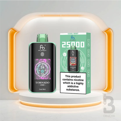 Jednorazówki - E papieros - Polska - Fumot - Tornado - 25K - Cool Mint - Najtańsze