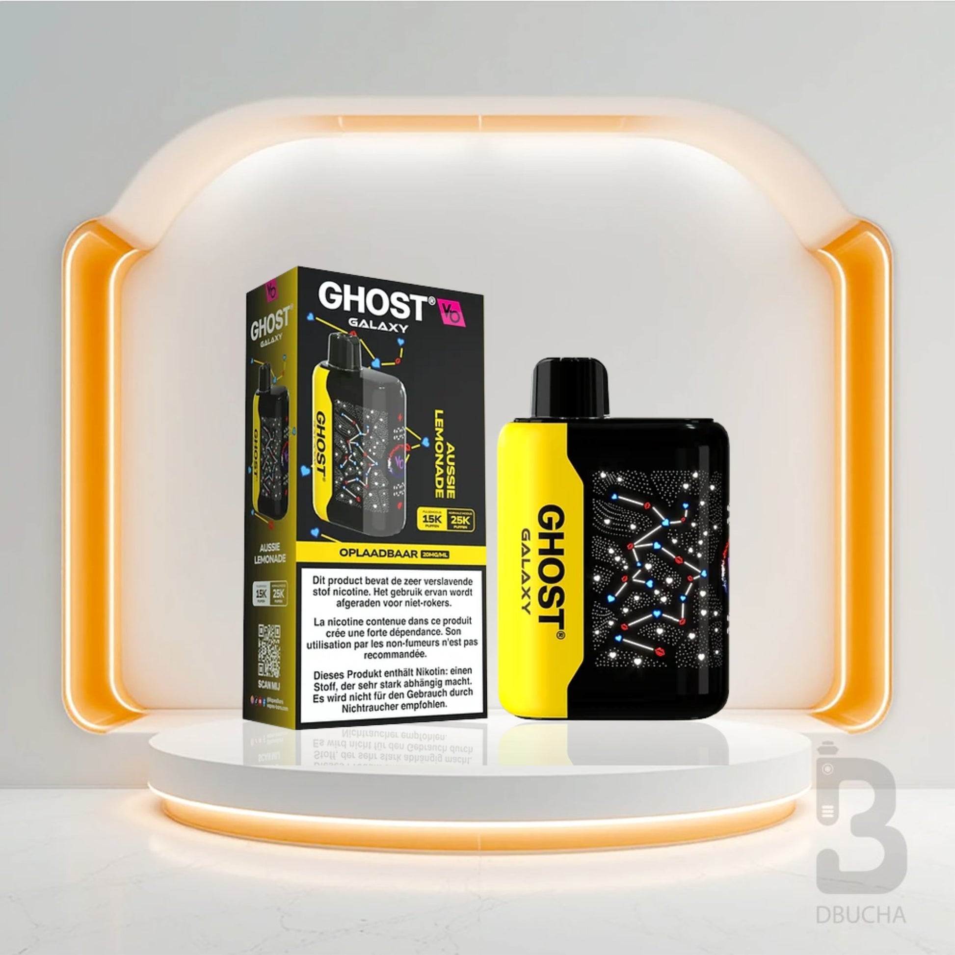 Jednorazówki - E papieros - Polska - Ghost - Galaxy - 25K - Aussie Lemonade - Najtańsze