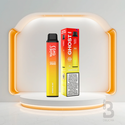 Jednorazówki - E papieros - Polska - Ghost - Pro - 3.5K - Mango Blast - Najtańsze