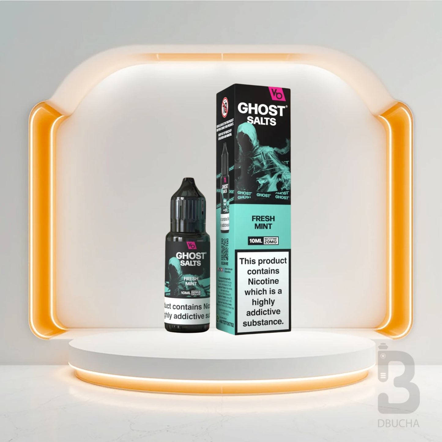 Sól Nikotynowa - E liquid - Polska - Ghost - Salts - 10ml - Fresh Mint - Najtańsze