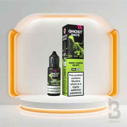 Sól Nikotynowa - E liquid - Polska - Ghost - Salts - 10ml - Sweet Green Grape - Najtańsze