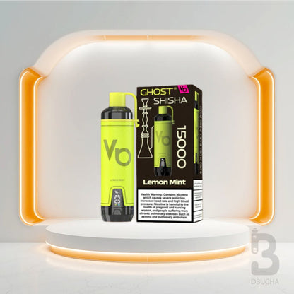Jednorazówki - E papieros - Polska - Ghost - Shisha - 15K - Lemon Mint - Najtańsze