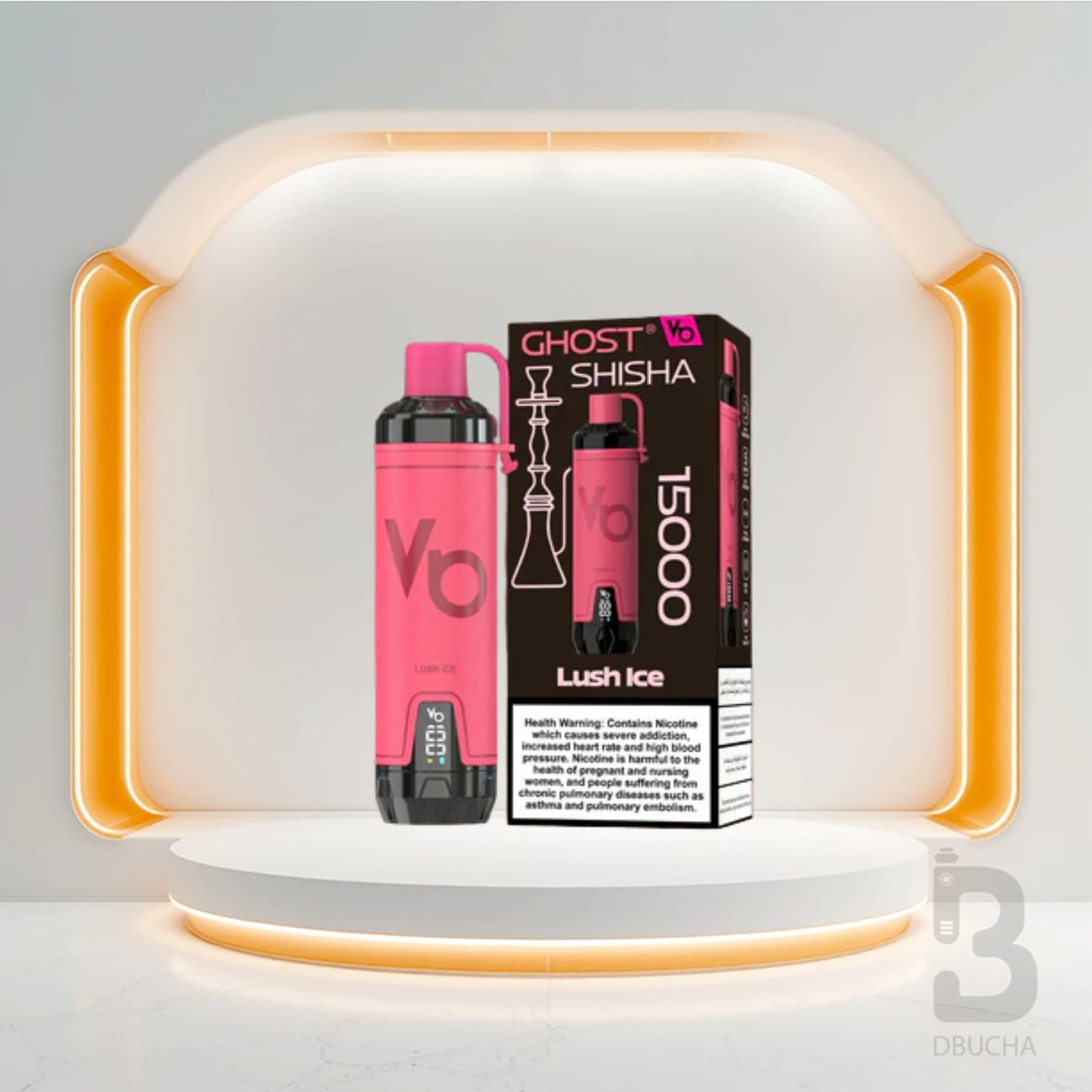 Jednorazówki - E papieros - Polska - Ghost - Shisha - 15K - Lush Ice - Najtańsze