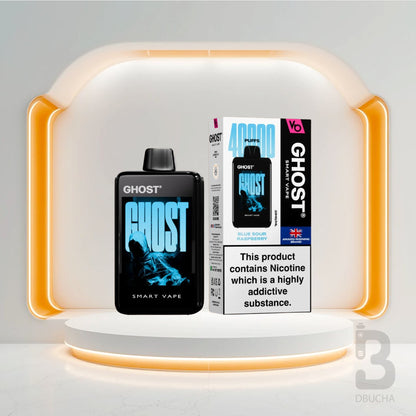 Jednorazówki - E papieros - Polska - Ghost - Smart Vape - 40K - Blue Sour Raspberry - Najtańsze