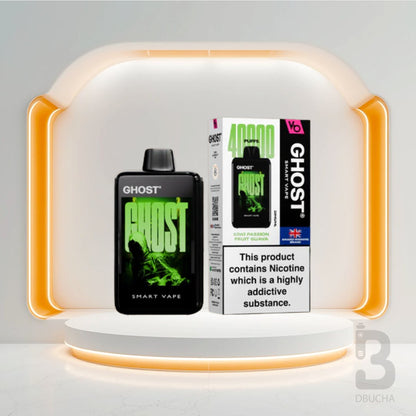 Jednorazówki - E papieros - Polska - Ghost - Smart Vape - 40K - Kiwi Passion Fruit Guava - Najtańsze