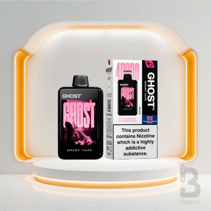 Jednorazówki - E papieros - Polska - Ghost - Smart Vape - 40K - Strawberry Watermelon - Najtańsze