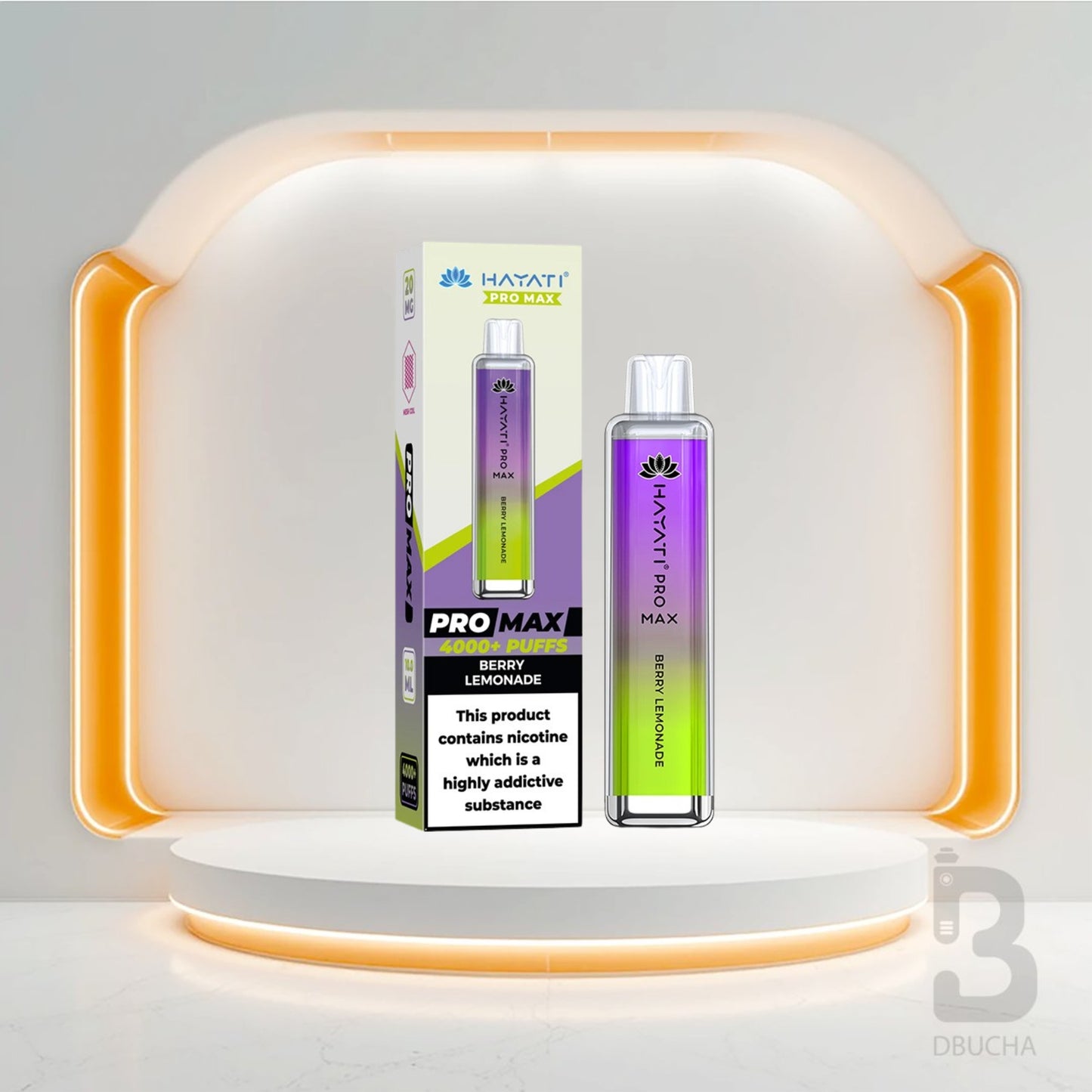 Jednorazówki - E papieros - Polska - Hayati - Pro Max - 4K - Berry Lemonade - Najtańsze