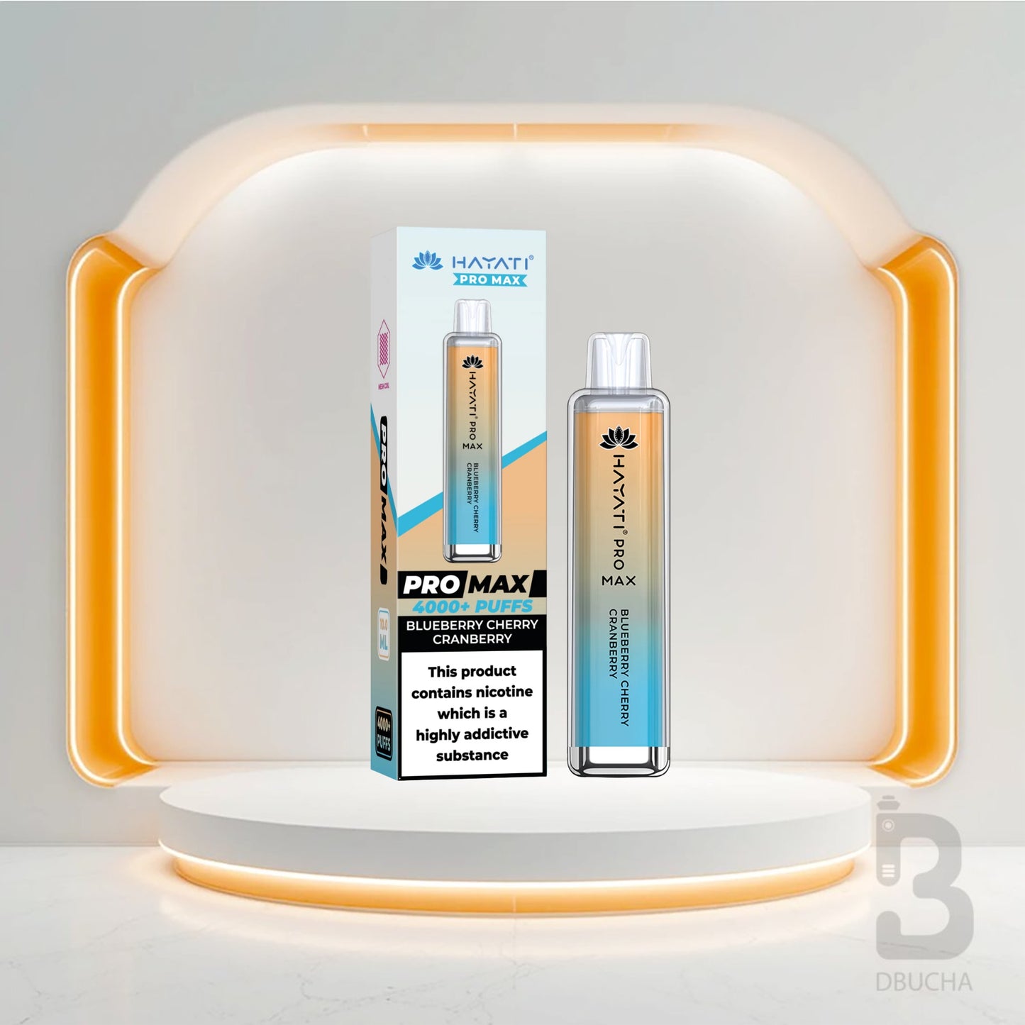 Jednorazówki - E papieros - Polska - Hayati - Pro Max - 4K - Blueberry Cherry Cranberry - Najtańsze