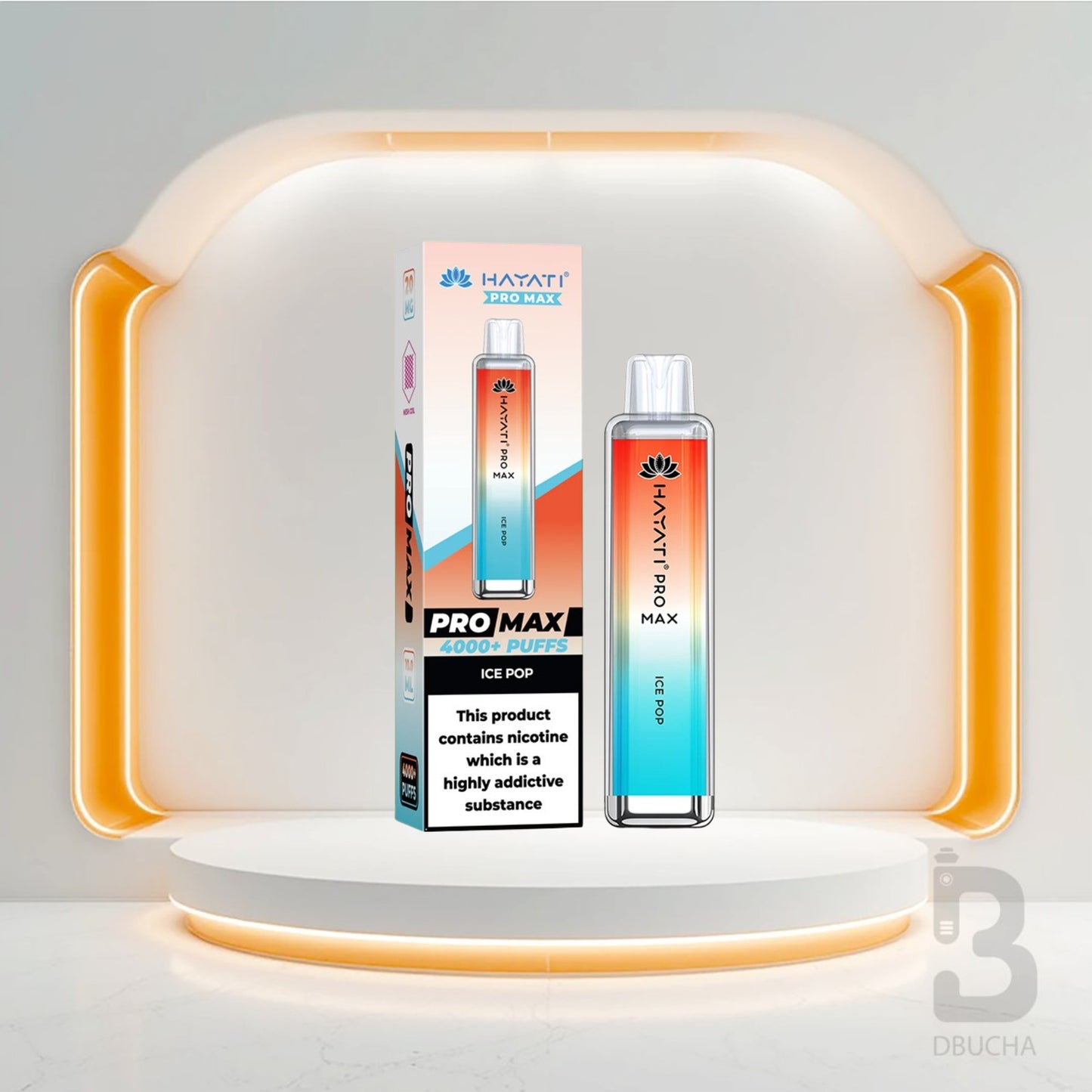 Jednorazówki - E papieros - Polska - Hayati - Pro Max - 4K - Ice Pop - Najtańsze