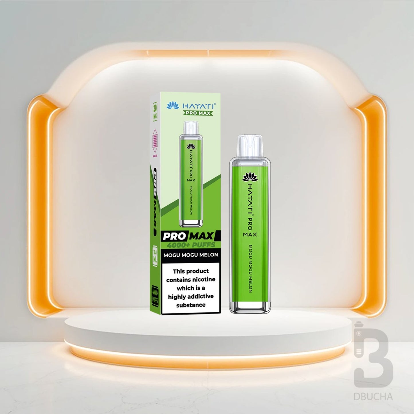 Jednorazówki - E papieros - Polska - Hayati - Pro Max - 4K - Mogu Mogu Melon - Najtańsze