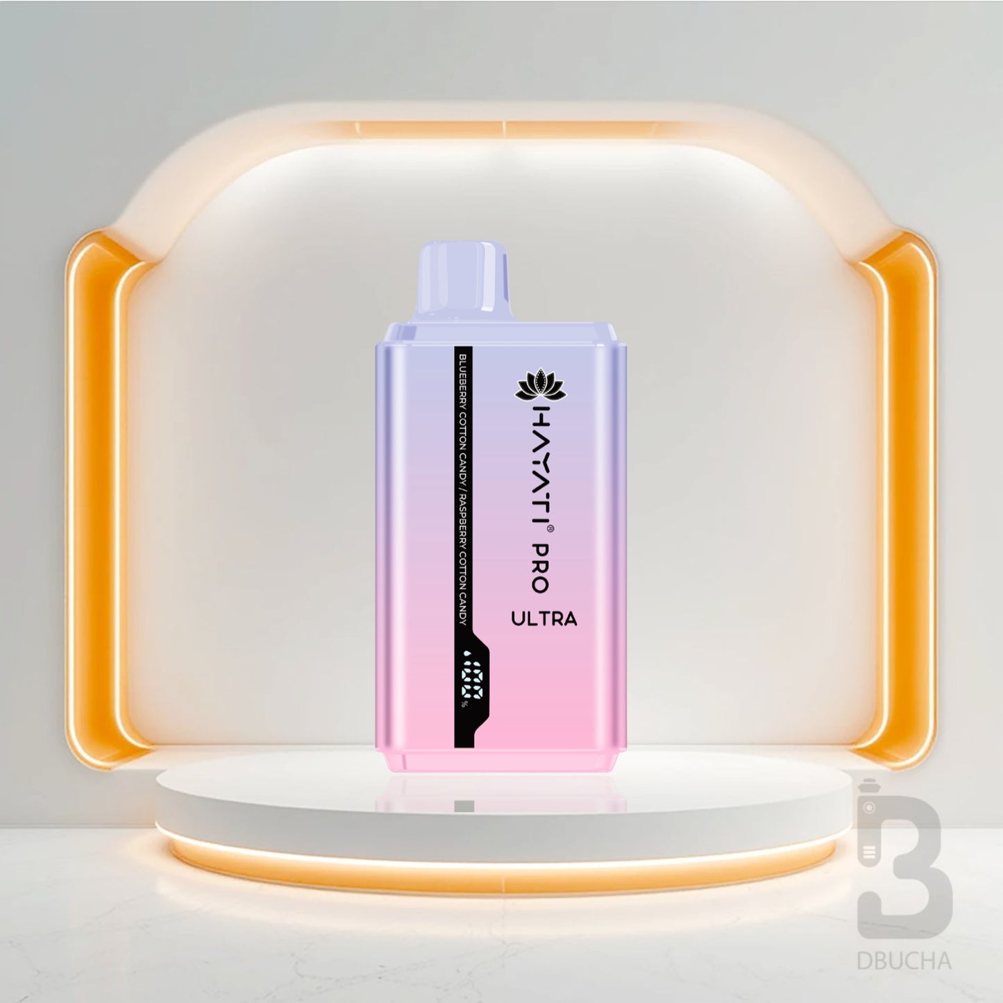 Jednorazówki - E papieros - Polska - Hayati - Pro Ultra - 15K - Blueberry Cotton Candy / Raspberry Cotton Candy - Najtańsze