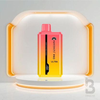 Jednorazówki - E papieros - Polska - Hayati - Pro Ultra - 15K - Cherry Ice / Peach Mango - Najtańsze