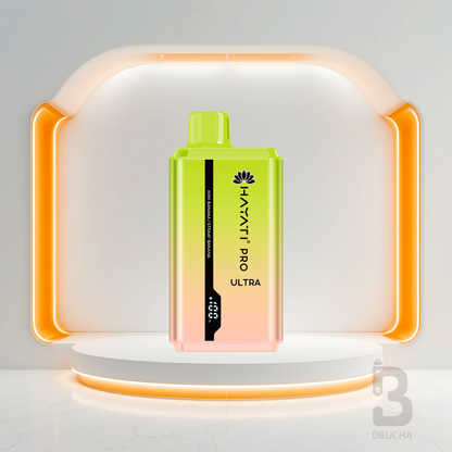 Jednorazówki - E papieros - Polska - Hayati - Pro Ultra - 15K - Kiwi Banana / Straw' Banana - Najtańsze