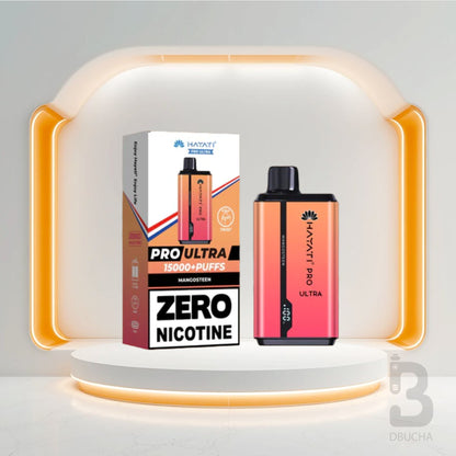 Jednorazówki - E papieros - Polska - Hayati - Pro Ultra - 15K - Mangosteen - 0 Nicotine - Najtańsze