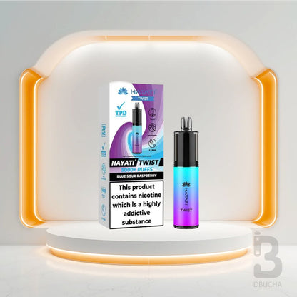 Jednorazówki - E papieros - Polska - Hayati - Twist 5000 - 5K - Blue Sour Raspberry - Najtańsze