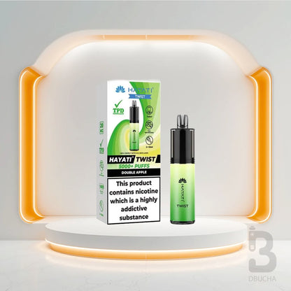 Jednorazówki - E papieros - Polska - Hayati - Twist 5000 - 5K - Double Apple - Najtańsze