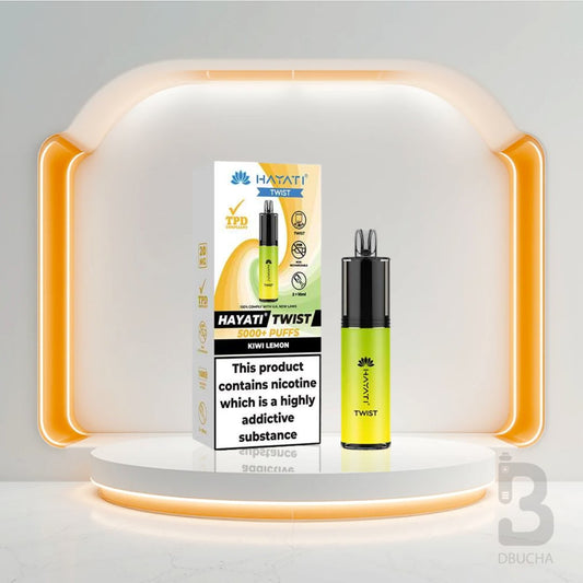Jednorazówki - E papieros - Polska - Hayati - Twist 5000 - 5K - Kiwi Lemon - Najtańsze