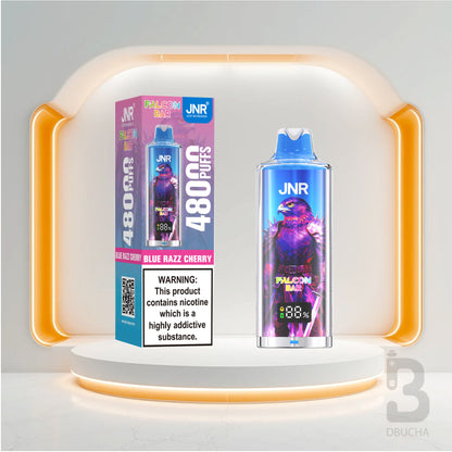 Jednorazówki - E papieros - Polska - JNR - Falcon Bar - 48K - Blue Razz Cherry - Najtańsze