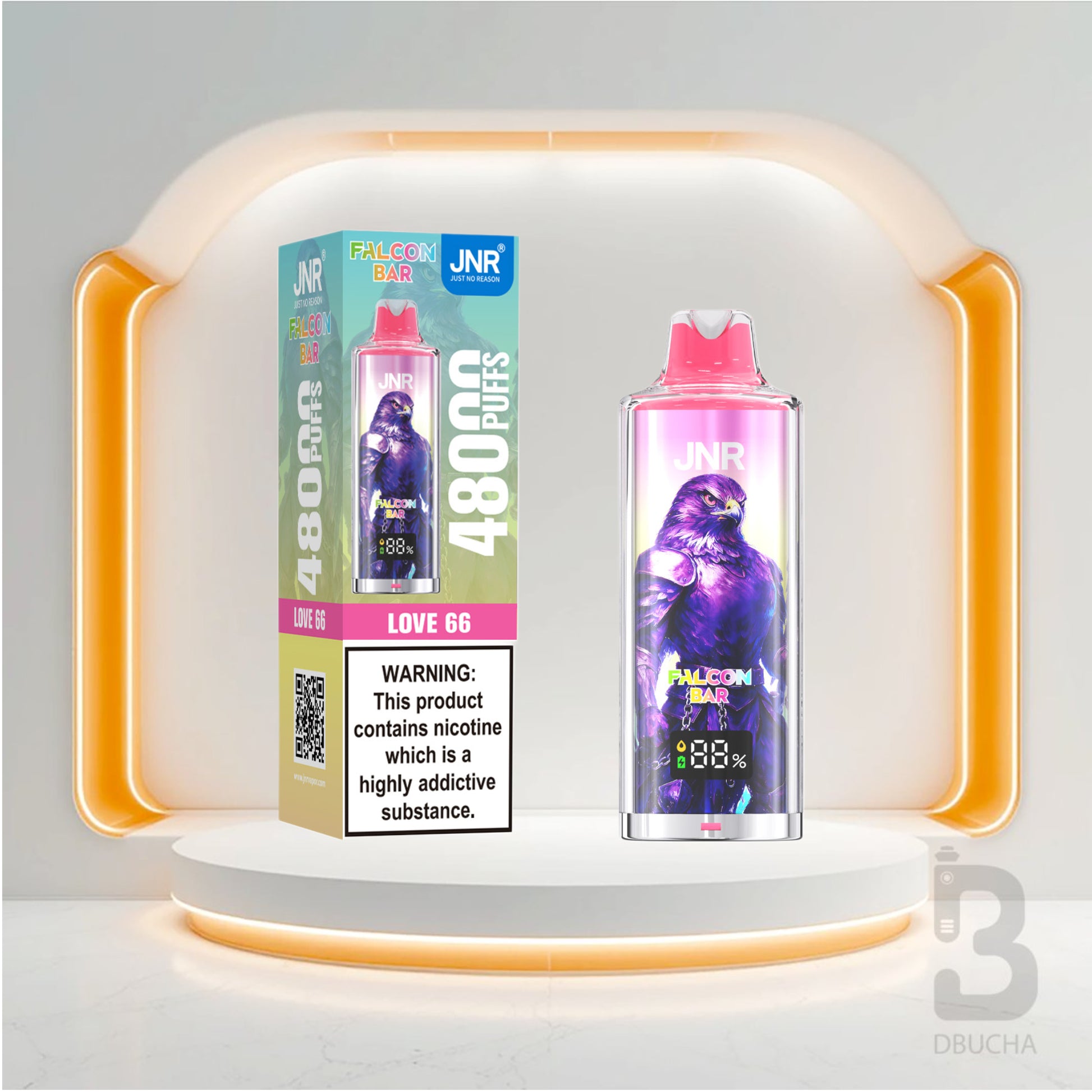 Jednorazówki - E papieros - Polska - JNR - Falcon Bar - 48K - Love 66 - Najtańsze