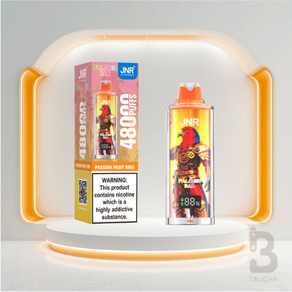 Jednorazówki - E papieros - Polska - JNR - Falcon Bar - 48K - Passion Fruit Kiwi - Najtańsze