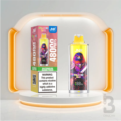 Jednorazówki - E papieros - Polska - JNR - Falcon Bar - 48K - Watermelon Mango Peach - Najtańsze