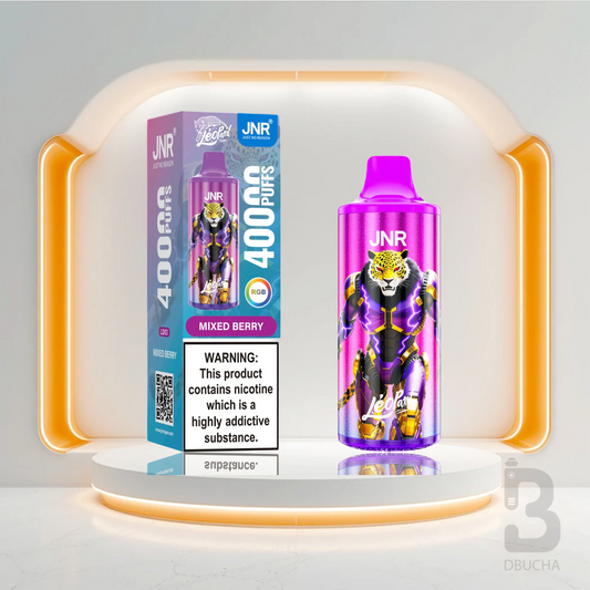 Jednorazówki - E papieros - Polska - JNR - Leopard - 40K - Mixed Berry - Najtańsze