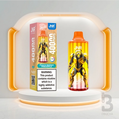 Jednorazówki - E papieros - Polska - JNR - Leopard - 40K - Peach Mango Pineapple - Najtańsze