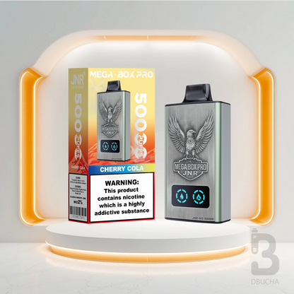 Jednorazówki - E papieros - Polska - JNR - MegaBox Pro - 55K - Cherry Cola - Najtańsze