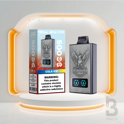 Jednorazówki - E papieros - Polska - JNR - MegaBox Pro - 55K - Cola Ice - Najtańsze