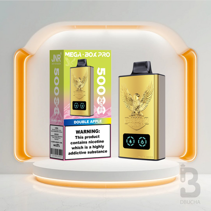 Jednorazówki - E papieros - Polska - JNR - MegaBox Pro - 55K - Double Apple - Najtańsze