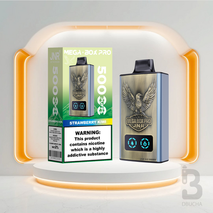 Jednorazówki - E papieros - Polska - JNR - MegaBox Pro - 55K - Strawberry Kiwi - Najtańsze