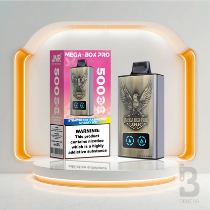 Jednorazówki - E papieros - Polska - JNR - MegaBox Pro - 55K - Strawberry Raspberry Cherry  Ice - Najtańsze
