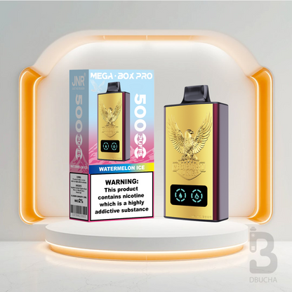 Jednorazówki - E papieros - Polska - JNR - MegaBox Pro - 55K - Watermelon Ice - Najtańsze