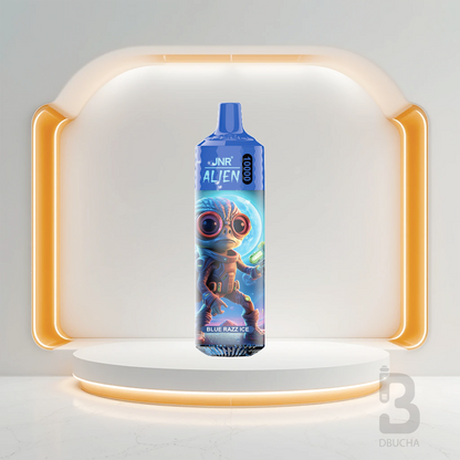 Jednorazówki - E papieros - Polska - JNR - Alien - 10K - Blue Razz Ice - Najtańsze 