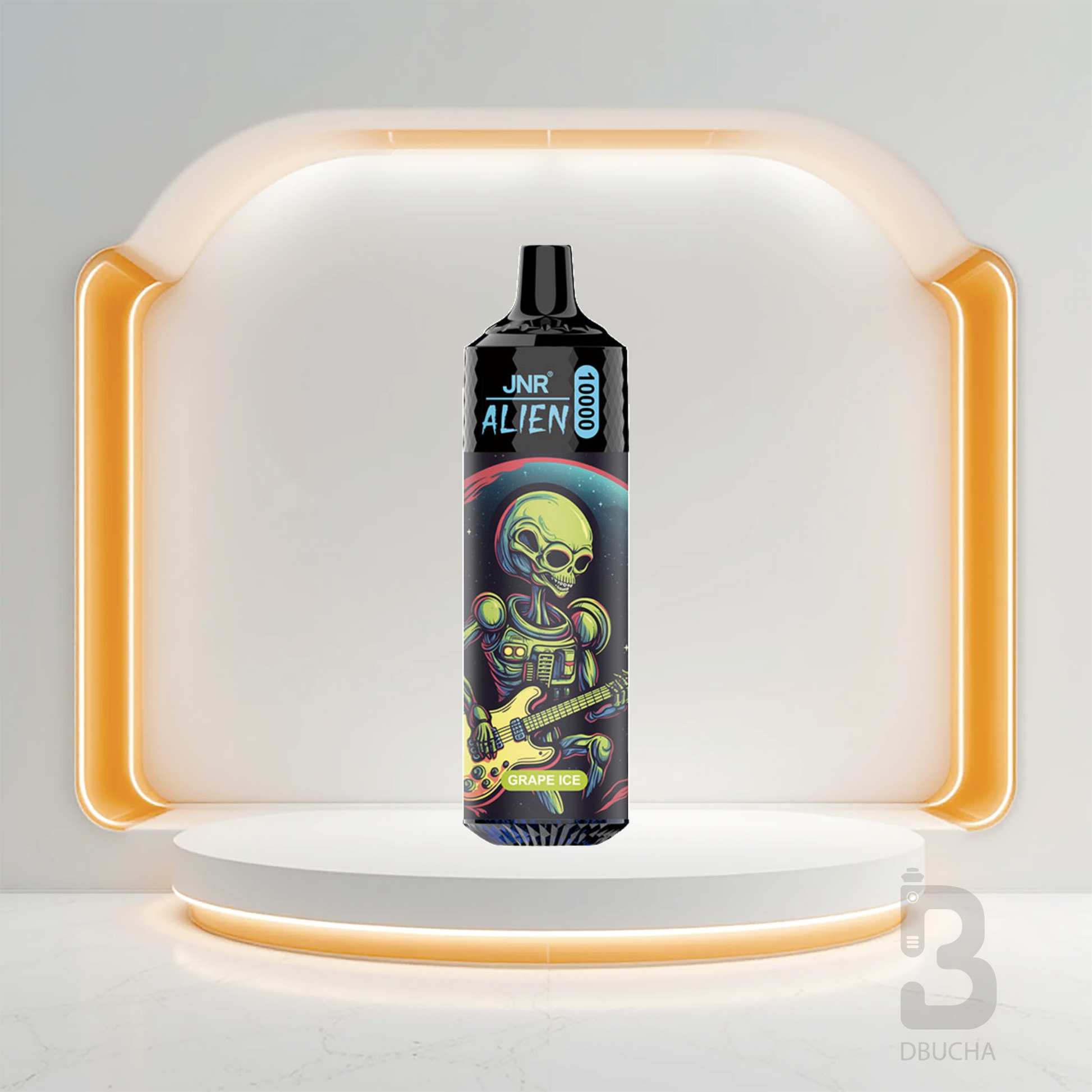 Jednorazówki - E papieros - Polska - JNR - Alien - 10K - Grape Ice - Najtańsze 