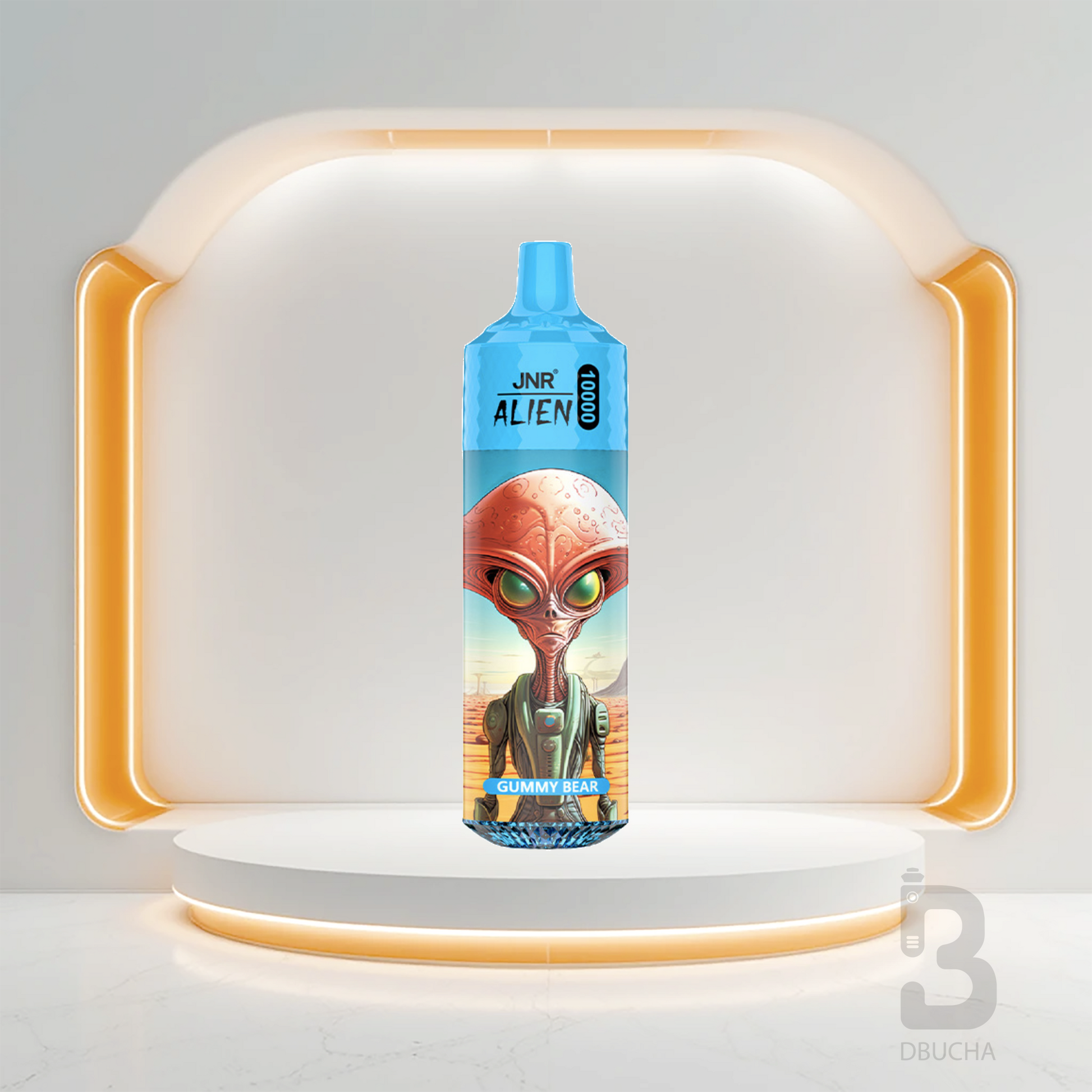 Jednorazówki - E papieros - Polska - JNR - Alien - 10K - Gummy Bear - Najtańsze 