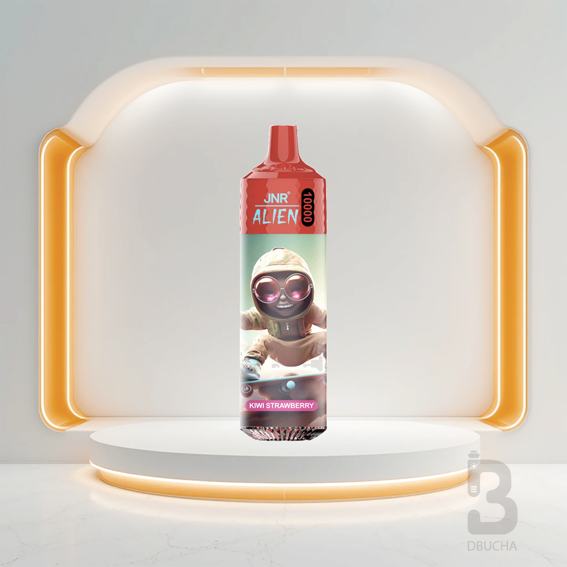 Jednorazówki - E papieros - Polska - JNR - Alien - 10K - Kiwi Strawberry - Najtańsze 