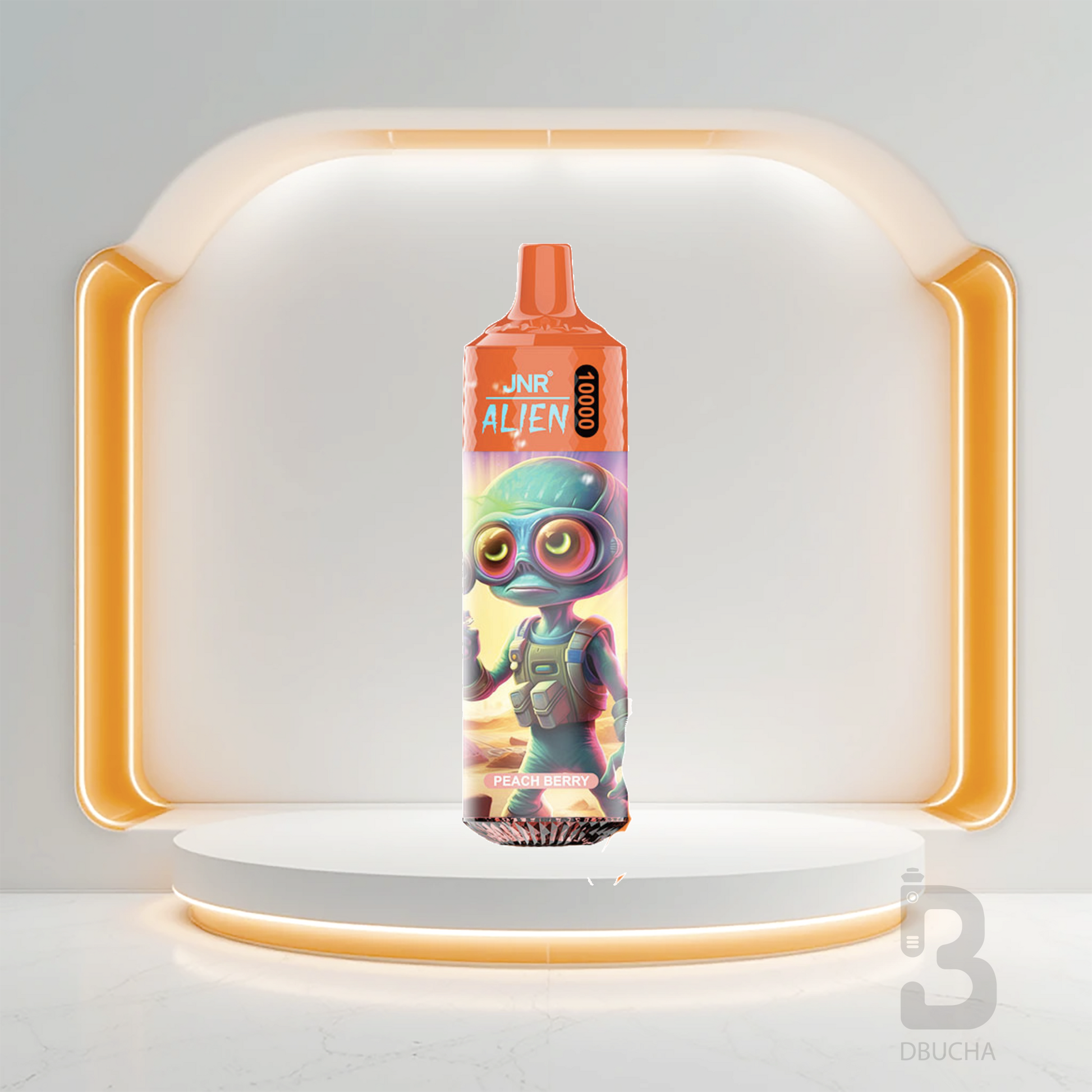 Jednorazówki - E papieros - Polska - JNR - Alien - 10K - Peach Berry - Najtańsze 
