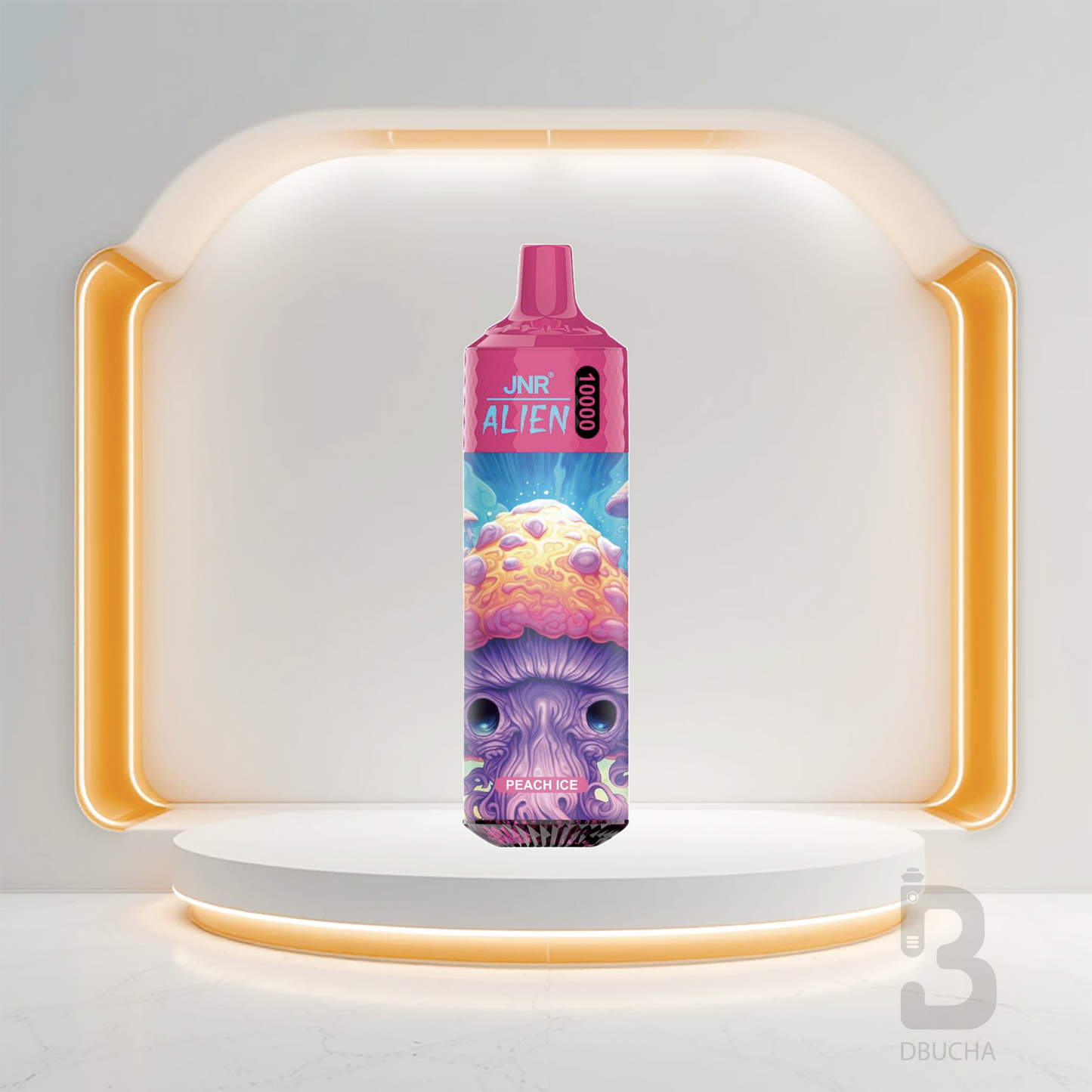 Jednorazówki - E papieros - Polska - JNR - Alien - 10K - Peach Ice - Najtańsze 