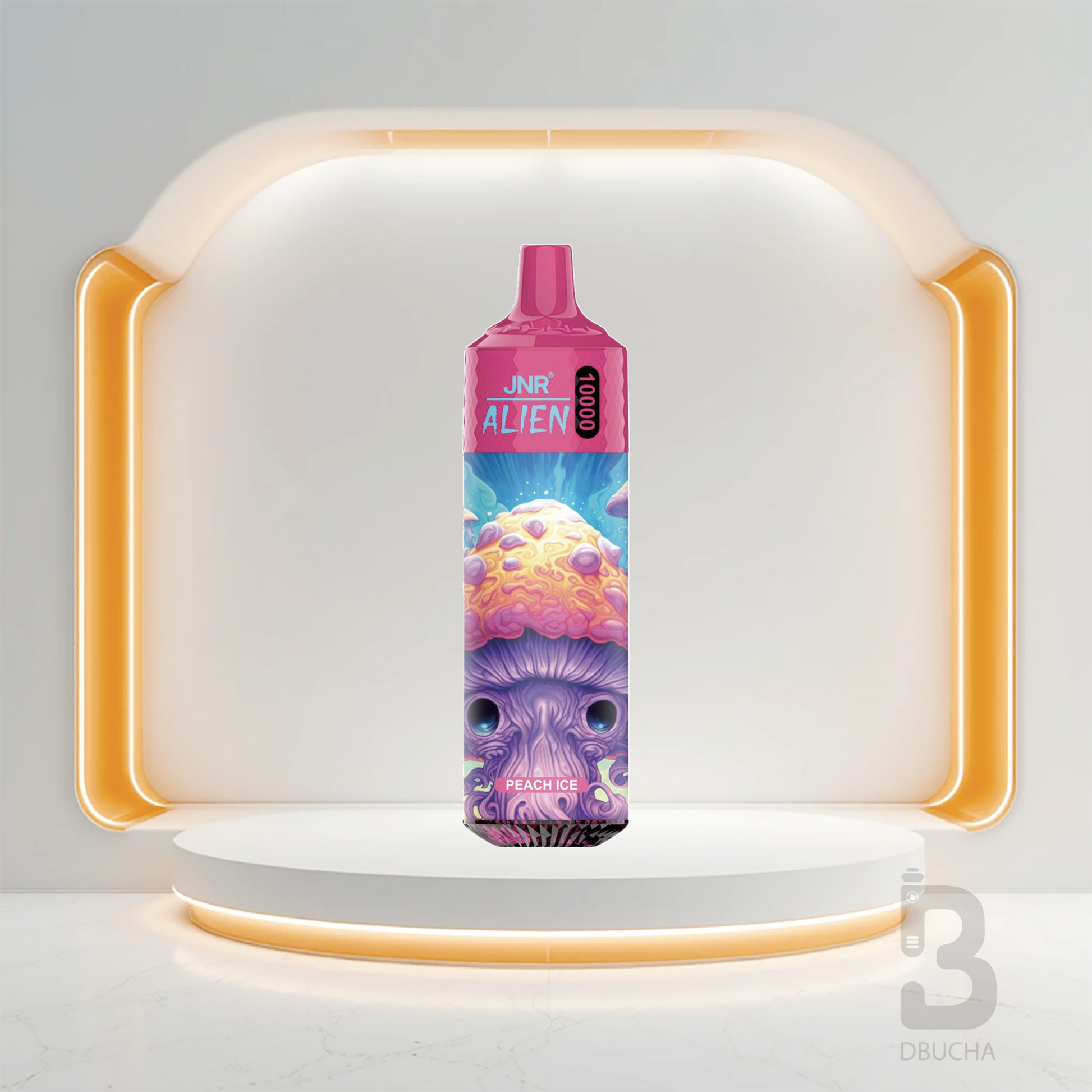Jednorazówki - E papieros - Polska - JNR - Alien - 10K - Peach Ice - Najtańsze 