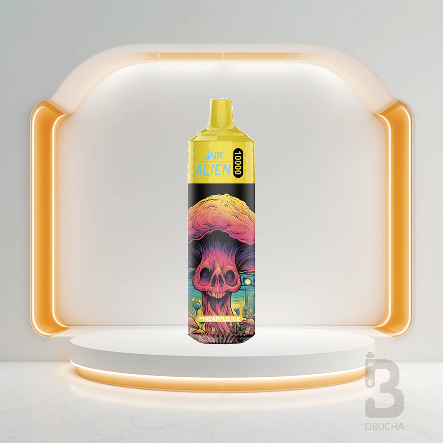 Jednorazówki - E papieros - Polska - JNR - Alien - 10K - Pineapple Ice - Najtańsze 
