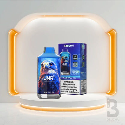 Jednorazówki - E papieros - Polska - JNR - Falcon - 16K - Blue Razz Ice - Najtańsze