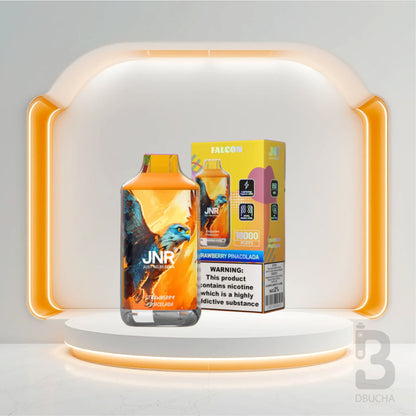 Jednorazówki - E papieros - Polska - JNR - Falcon - 16K - Strawberry Pinacolada - Najtańsze