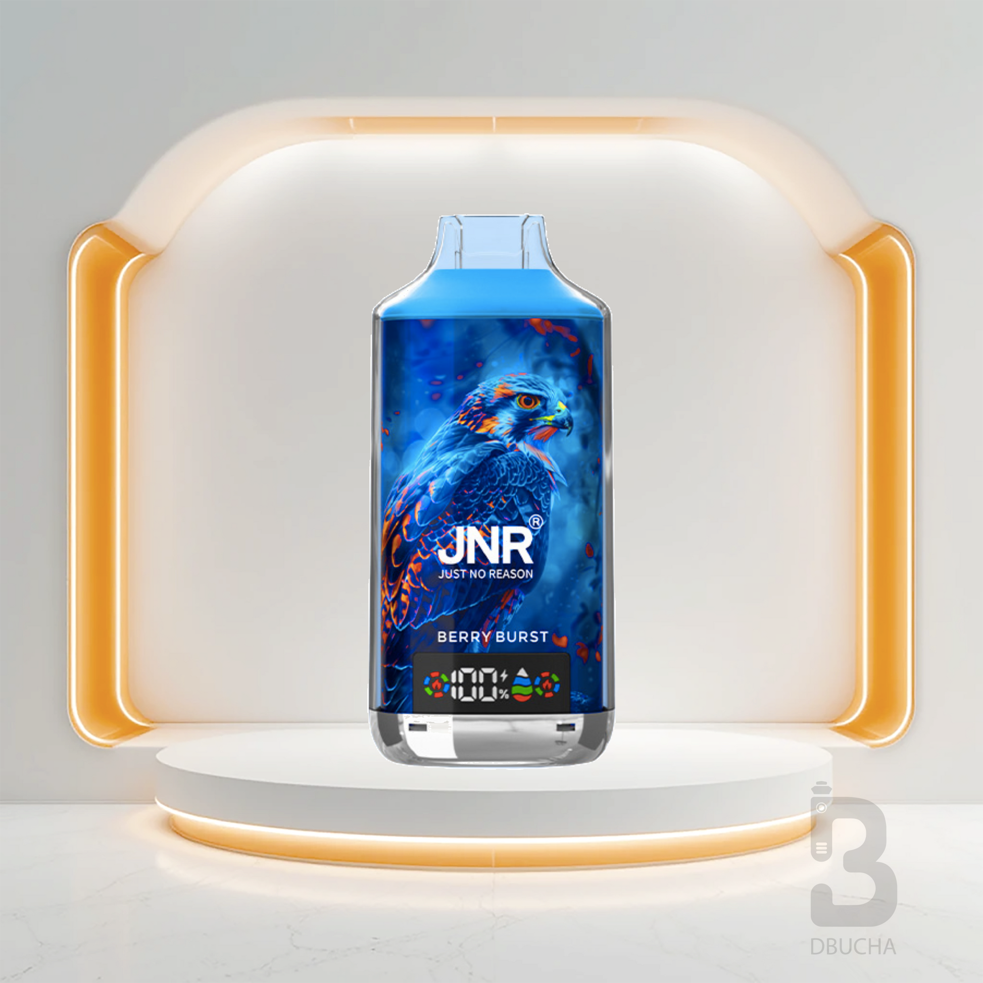 Jednorazówki - E papieros - Polska - JNR - Falcon X - 18K - Berry Burst - Najtańsze