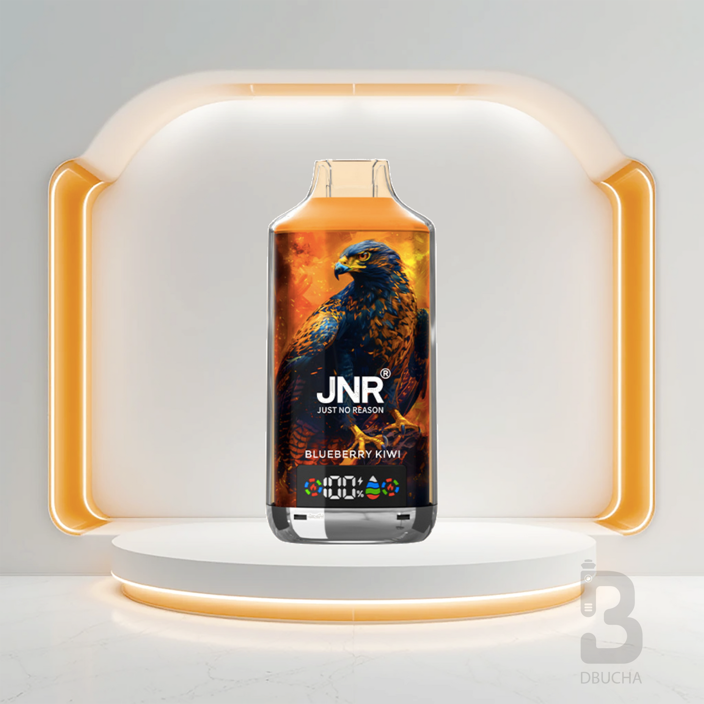 Jednorazówki - E papieros - Polska - JNR - Falcon X - 18K - Blueberry Kiwi - Najtańsze